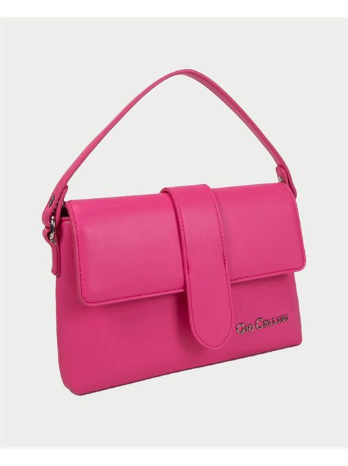 Gio Cellini mini bag in eco-leather with logo GIO CELLINI | YY041FUCSIA